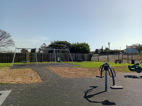 NEW PLAY EQUIPMENT AT PENTLEPOIR PLAY PARK